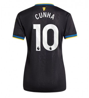 Manchester United Matheus Cunha #10 Tredje Tröja Kvinnor 2025-26 Kortärmad